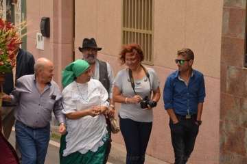 Misa, procesión y desfile de ganado en La Pardilla (Foto Francisco Javier Santana)